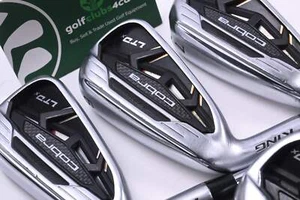 Left Hand Cobra LTDx Irons / 5-PW / Regular Flex KBS Tour 90 Shafts - Picture 1 of 7