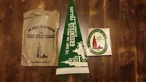 Vintage The Henry Ford Museum Pennant Window Sign & Bag New - Picture 1 of 5