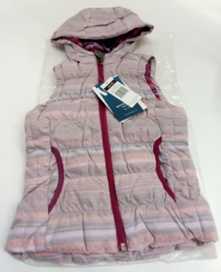 White Sierra D2204Y Girl's St.Helens Hooded Insulated Puffer Vest PLC Youth XXS - Picture 1 of 6