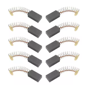 10 stk. Kohlebürsten Kohlen Motorbürsten für Elektromotor Waschmaschine 5x8x14mm - Bild 1 von 4