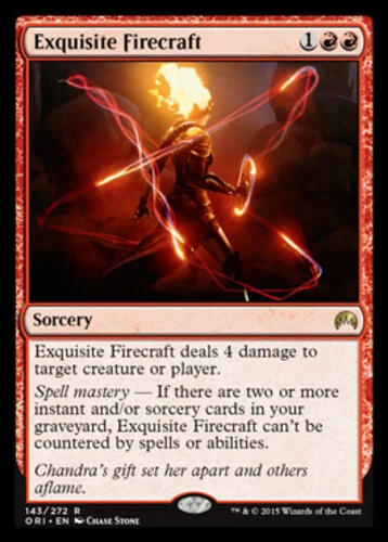 MTG - Exquisite Firecraft - Magic Origins - NM, English Magic FLAT RATE SHIP - Image 1 of 1
