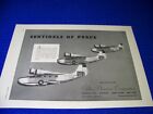 1940 Grumman G-21B Goose "Sentinels Of Peace"..1-Page Original Sales Ad (473Ff)