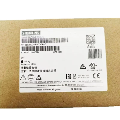 CLIMBER-PLC New Siemens 6SE6400-1PB00-0AA0 MICROMASTER 4 PROFIBUS module 6SE6400-1PB00-0AA0
