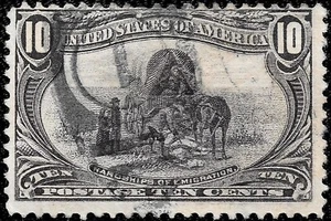 US Scott #290 1898 Trans-Mississippi Exposition 10C - Bild 1 von 1