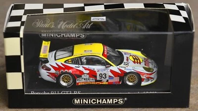 1/43 PORSCHE 911 GT3 RS LE MANS 2003 MINICHAMPLS/ no IXO TROFEU - Photo 1/3
