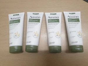 Aveeno Daily Moisturising Cream Lotion 200ml X4 Normal to Dry Skin JUST £26.99 - Picture 1 of 12