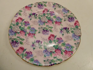 VINTAGE SHELLEY POTTERY PLATE FLORAL ALLOVER CHINTZ PIN DISH SUMMER GLORY - Bild 1 von 4