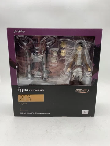 Max Factory Figma Attack on Titan Levi Ackerman ActionFigure Japan New US-SELLER Cover