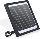 5W Trail Camera Solar Panel, 6V Solar Battery Kit Build-In 5200Mah Rechargeable