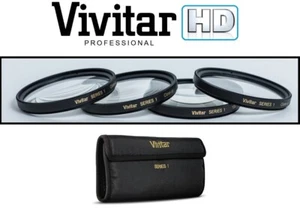 +1 +2 +4 +10 CLOSE-UP MACRO 4PCS LENS SET FOR FUJIFILM X-M1 X-A1 XA1 XM1 - Picture 1 of 10