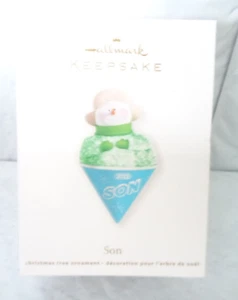 2012 Hallmark Keepsake - SON Ornament - Snowman Snow Cone - Picture 1 of 1