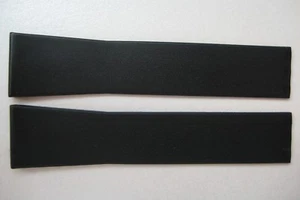 Original IWC Porsche SL Correa de Reloj Caucho Negro 19MM/15MM Nuevo - Picture 1 of 12