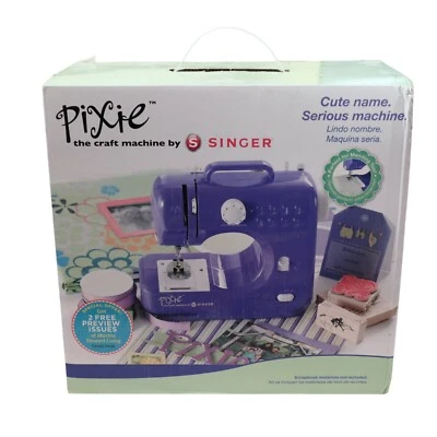SINGER Pixie The Craft Machine by Singer Purple Sewing Machine NEW - Image 1 of 4