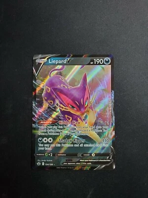 Liepard V 104/198 NM/M - Pokemon Chilling Reign - Image 1 of 3