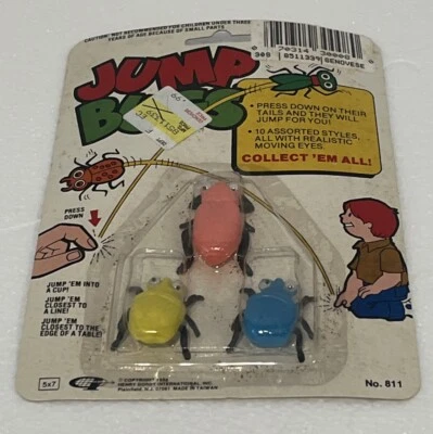 Jump Bugs Rack Juguete De Colección 1988 Henry Gordy Internacional Nuevo Antiguo Stock Sellado Foto 1 de 4