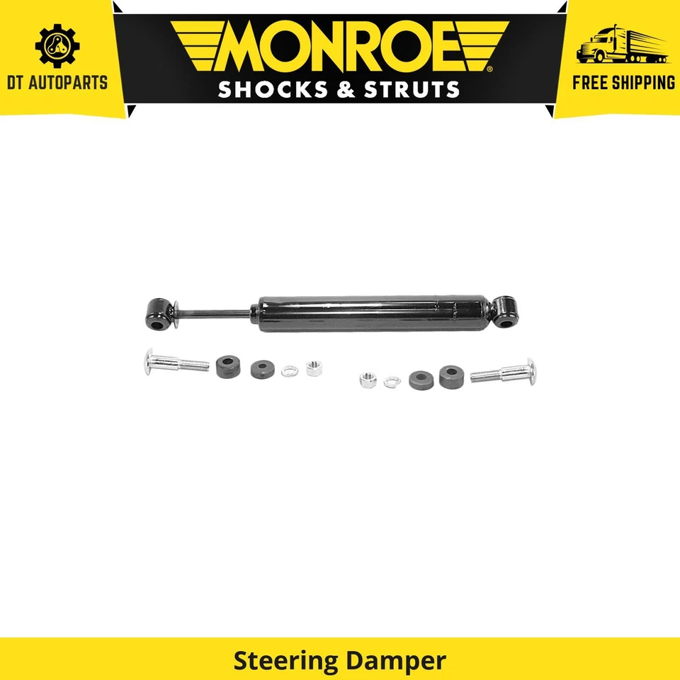 For 1984-1991 Jeep Grand Wagoneer Steering Damper Front Monroe 1985 1986 1987 - Image 1 of 1