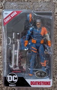 DEATHSTROKE ACTION FIGURE DC Direct Mcfarlane PLATINUM EDITION - Picture 1 of 2