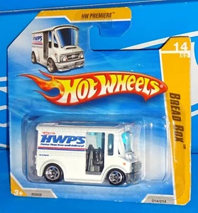 Hot Wheels 2010 HW Premiere #14 Bread Box White HWPS Hot Wheels Postal Service - Picture 1 of 2