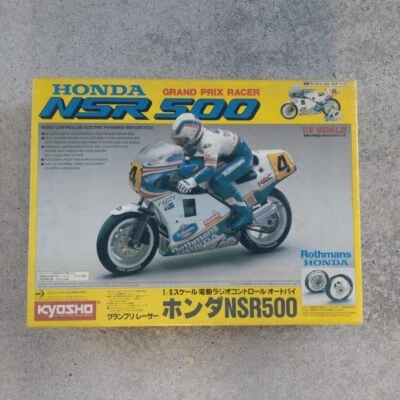 Kyosho Honda NSR500 1/8 Scale Grand Prix Racer Motorcycle Model F/S From Japan - Image 1 of 4