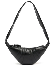 LEMAIRE Croissant Small Black Leather Crossbody Bag New & Authentic - Picture 1 of 4