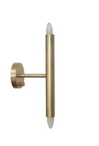 Lampadario Sputnik 2 luci da parete moderno ottone antico lampadario - Foto 1 di 7