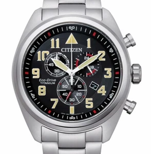 Citizen Super-Titanium ECO-DRIVE Solar Chronograph UVP 329,00 EUR AT2480-81E - Bild 1 von 3
