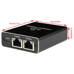 One Point Three Gigabit Network Splitter RJ45 Network Cable Switch Router - Afbeelding 1 van 7