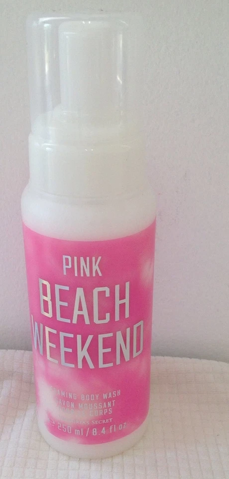 Victorias Secret Pink Beach Weekend Foaming Body Wash --new - Image 1 of 1