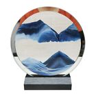 Moving Sand Flowing 3d Dynamic Glass Frame Art Quicksand Painting Hourglass
