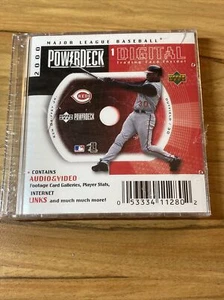 2000 Upper Deck Power Deck Carte Collezionabili Digitali Confezione Sigillata Ken Griffey Cover - Foto 1 di 3