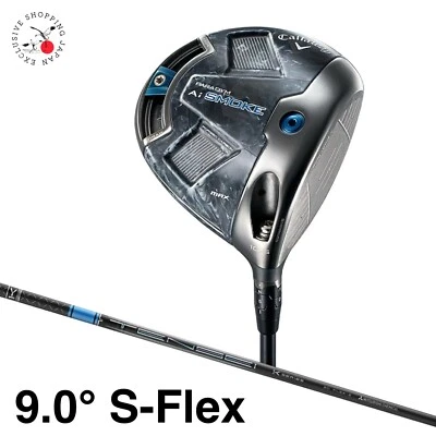 Callaway PARADYM Ai SMOKE MAX Driver 9° S-Flex TENSEI PRO BLUE 1K 50 Carbon - Image 1 of 4