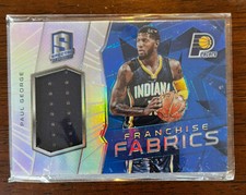 2015-16 Spectra Franchise Fabrics Paul George Patch #8/49 Pacers
