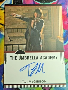 2024 Rittenhouse Umbrella Academy T.J McGibbon as Young Vanya Auto - Picture 1 of 2