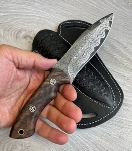 Handmade Fixed Blade Hunting Camping Knife With Micarta Handle Sharped Blade - Bild 1 von 9