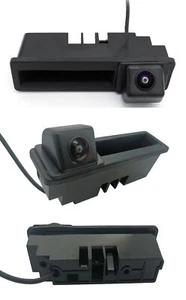 Telecamera posteriore auto HD per Audi A4 MK2 B6 MK3 B7 MK4 B8 A6 C6 4F maniglia bagagliaio - Foto 1 di 6