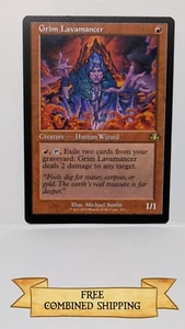 Grim Lavamancer (marco retro) Dominaria remasterizado regular - Imagen 1 de 2