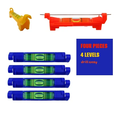 4 Pcs String Level Hanging Line for Leveling Surveying Building Trades Bricklay - Image 1 of 4