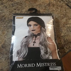 Spirit Halloween Morbid Mistress Wig One Size Fits All Ages 14+ New In Bag - Picture 1 of 5