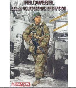 DRAGON 1629 1/16 WWII Feldwebel 352nd Volksgrenadier Division Model Kit - Picture 1 of 1