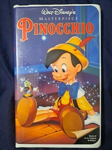 Pinocchio - Masterpiece Collection VHS (Disney, 1993) Good Condition - Picture 1 of 10