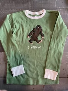 Lazy One Pajama Shirt- I Believe - Size 10 - Picture 1 of 2