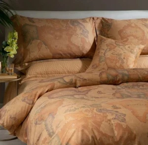 ALVIERO MARTINI - PRIMA CLASSE Completo Lenzuola Matrimoniale effetto copriletto - Imagen 1 de 4