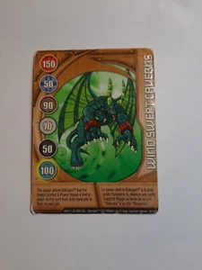 BAKUGAN Battle Brawler "WIND SWEPT CAVERNS" Metal Card 20/48d BA311 - Picture 1 of 2