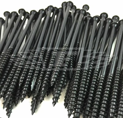 Black Hex Head Landscape Sleeper Screws Fixings /Timberfast,Timberfix