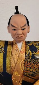 Japanese Male Samurai Warrior Soldier Doll 10"