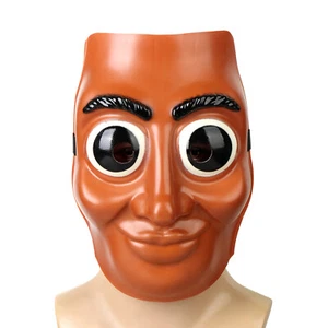 Cosplay Tung Tung Tung Sahur Face Masks Halloween Masquerade Mask Props Plastic - Picture 1 of 3