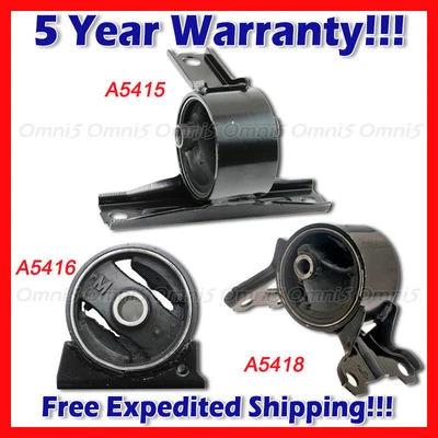 L205 Fit 2007-2013 Jeep Compass/ Patriot 2.4L AUTO CVT, Motor & Trans Mount 3pc - Image 1 of 4