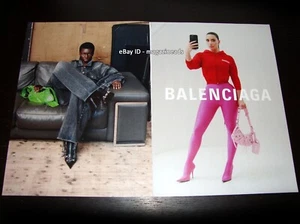 BALENCIAGA 2-seitiges Magazin PRINT AD Frühjahr 2022 KIM KARDASHIAN Marie-Agnès Diene - Bild 1 von 1