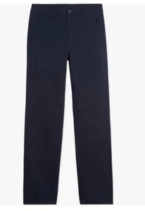 Nautica Big Boys' Uniform Flat Front Pant, Navy, Medium/12 R - Picture 1 of 3