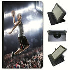 Basketball Superstars Playing Games Universal Leather Case For Huawei Tablets